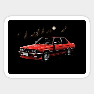 E30 Custom Sport Coupe Sticker